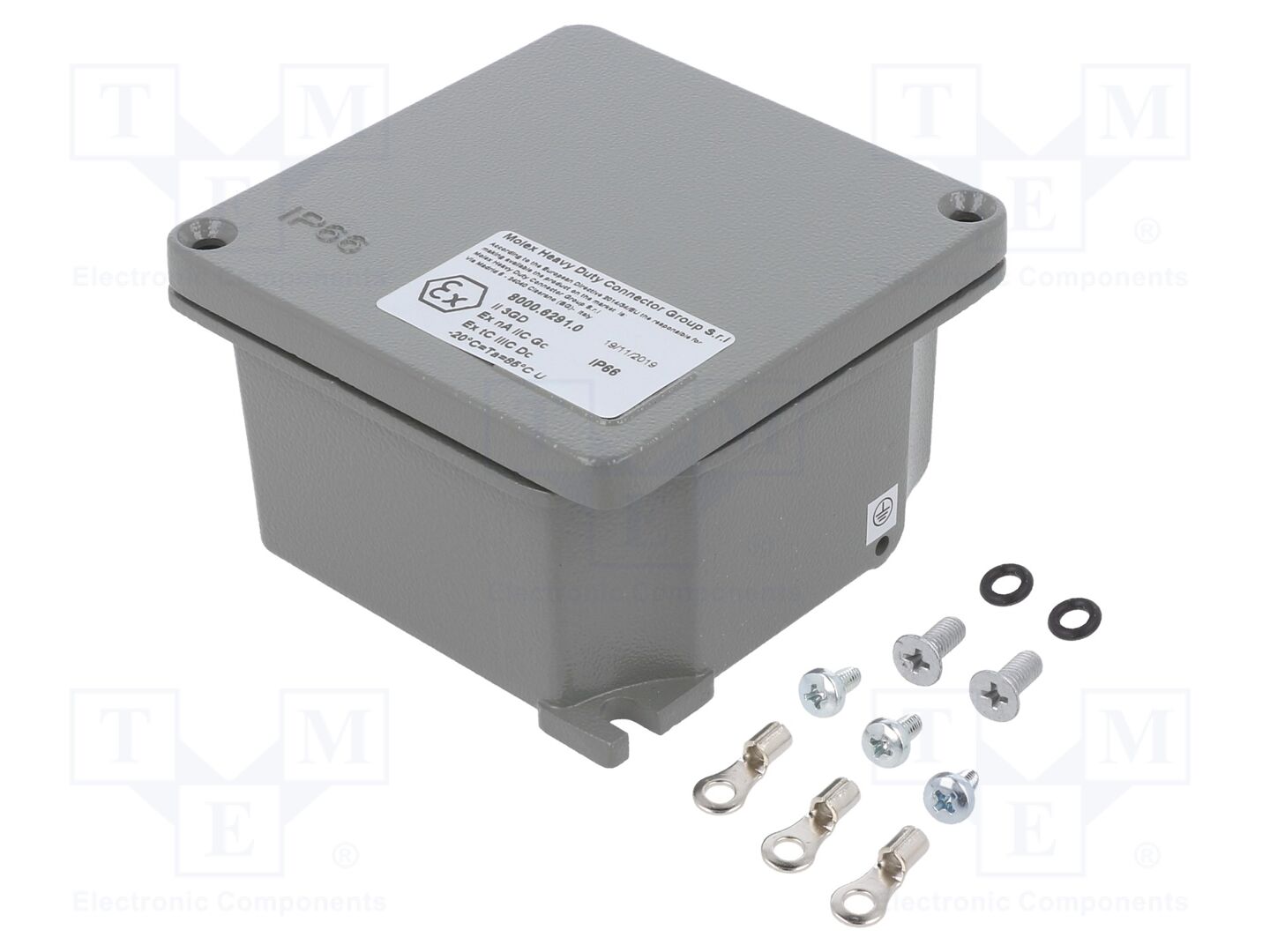 MOLEX 93604-0067 Yleiskotelo 101x101x58mm