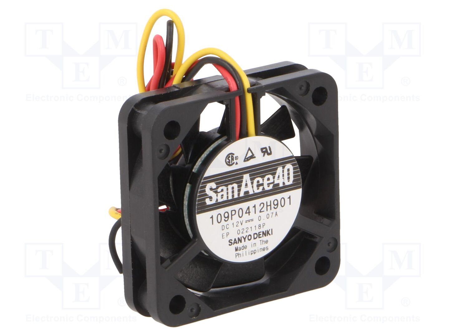SANYO DENKI 109P0412H901 Aksiaalituuletin 12VDC