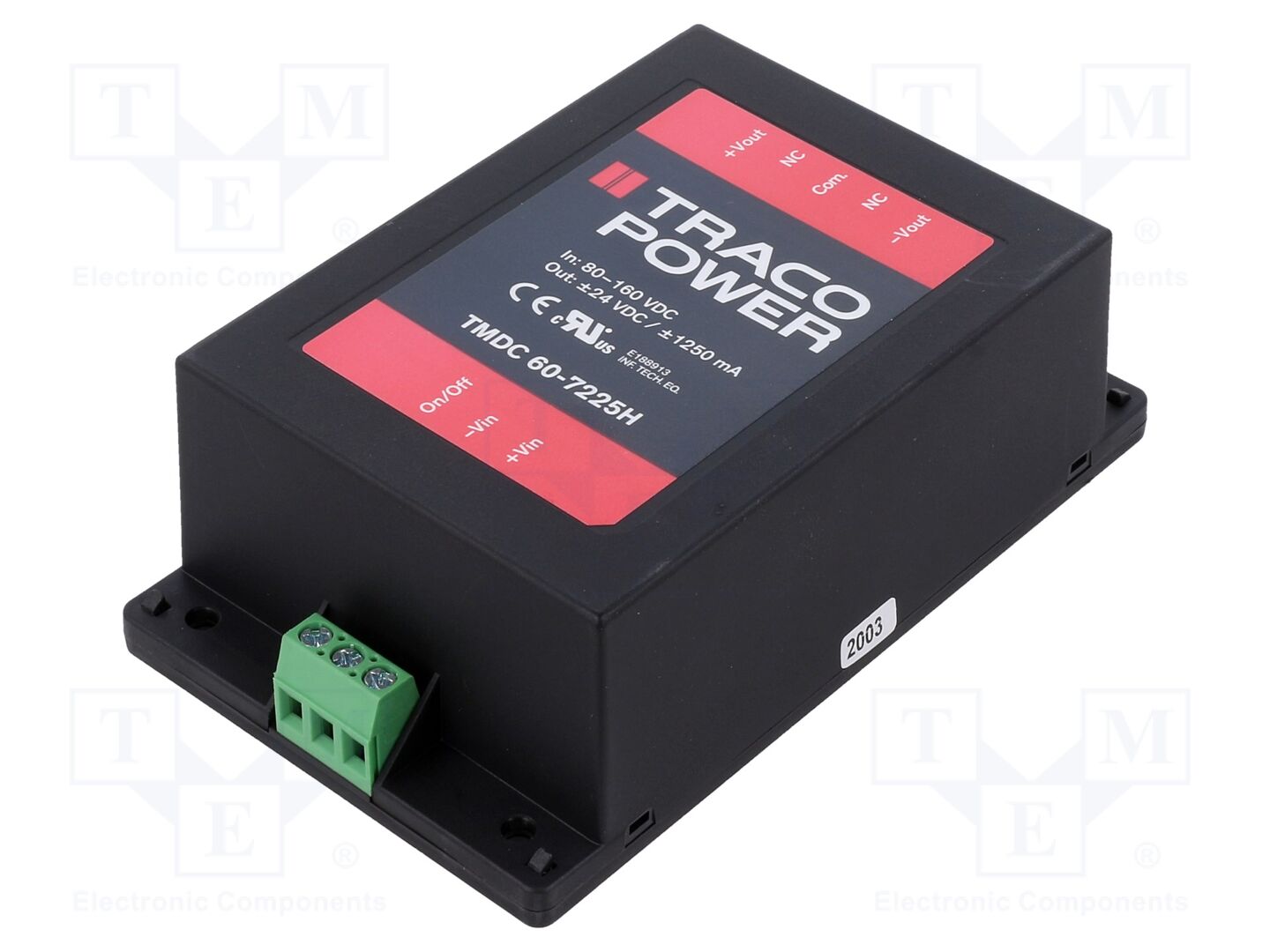 TRACO POWER TMDC 60-7225H DC/DC-muunnin 60W