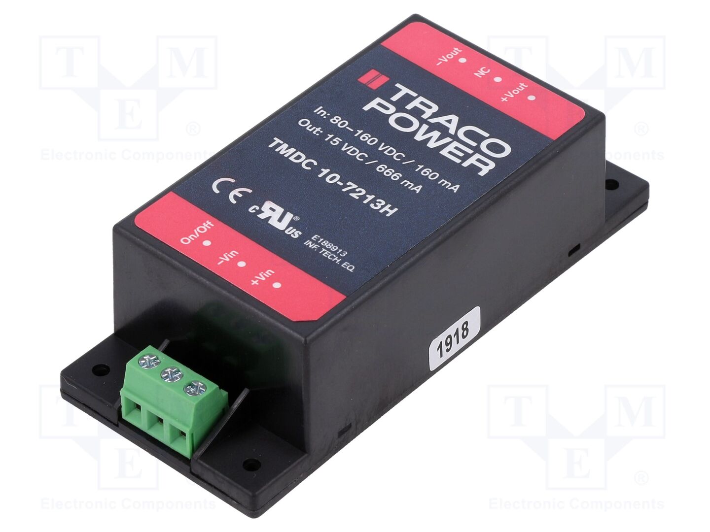 TRACO POWER TMDC10-7213H DC/DC-muunnin 10W