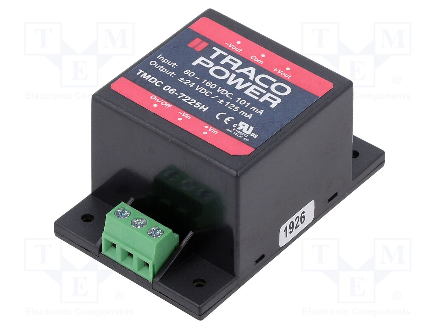 TRACO POWER TMDC06-7225H DC/DC-muunnin 6W