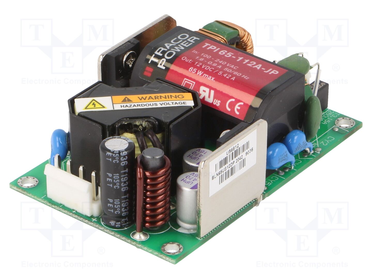 TRACO POWER TPI65-112A-JP Avoin kytkinlähde 120-370VDC 5.42A