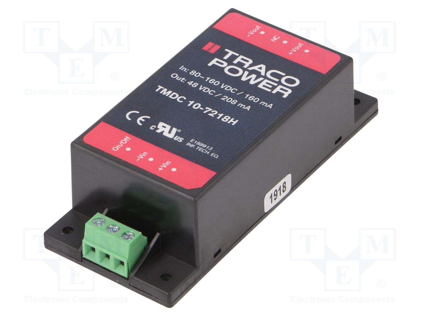 TRACO POWER TMDC10-7218H DC/DC-muunnin 10W