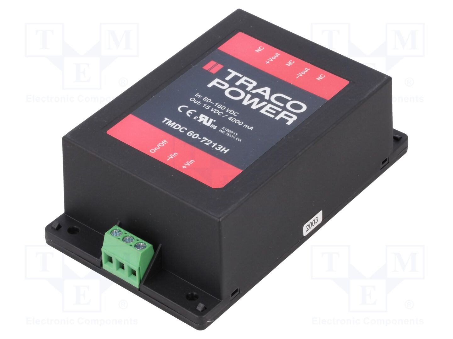 TRACO POWER TMDC60-7213H DC/DC-muunnin 60W