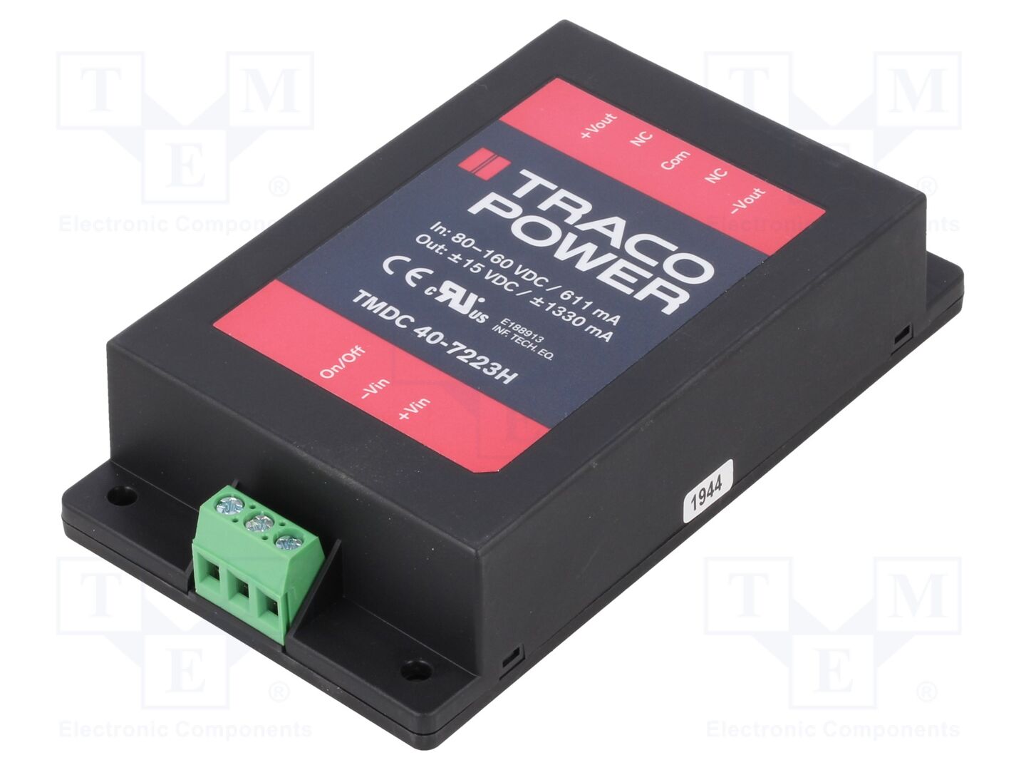 TRACO POWER TMDC40-7223H DC/DC-muunnin 40W