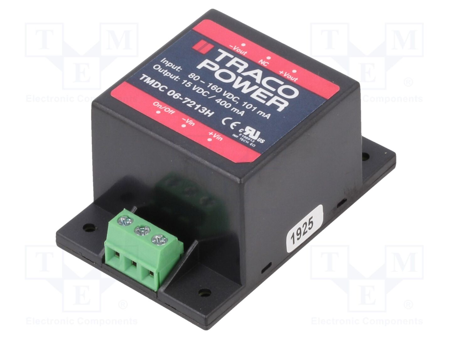 TRACO POWER TMDC06-7213H DC/DC-muunnin 6W