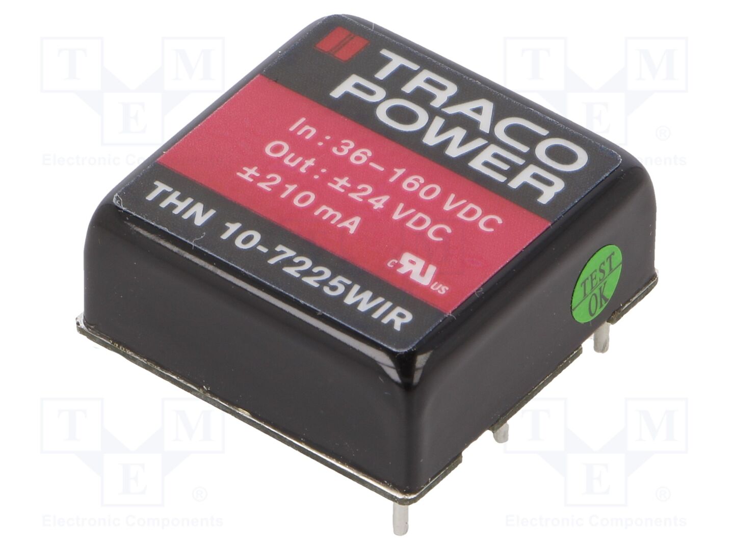 TRACO POWER THN10-7225WIR DC/DC-muunnin 10W