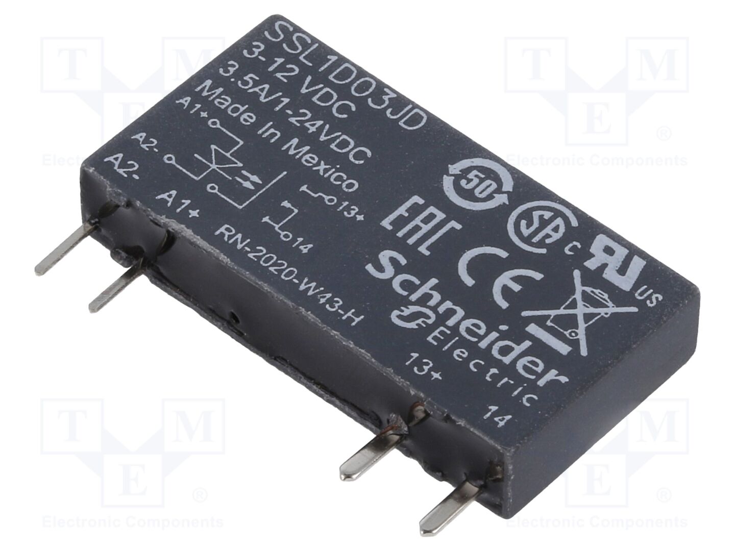 SCHNEIDER ELECTRIC SSL1D03JD Puolijohderele 3-12VDC