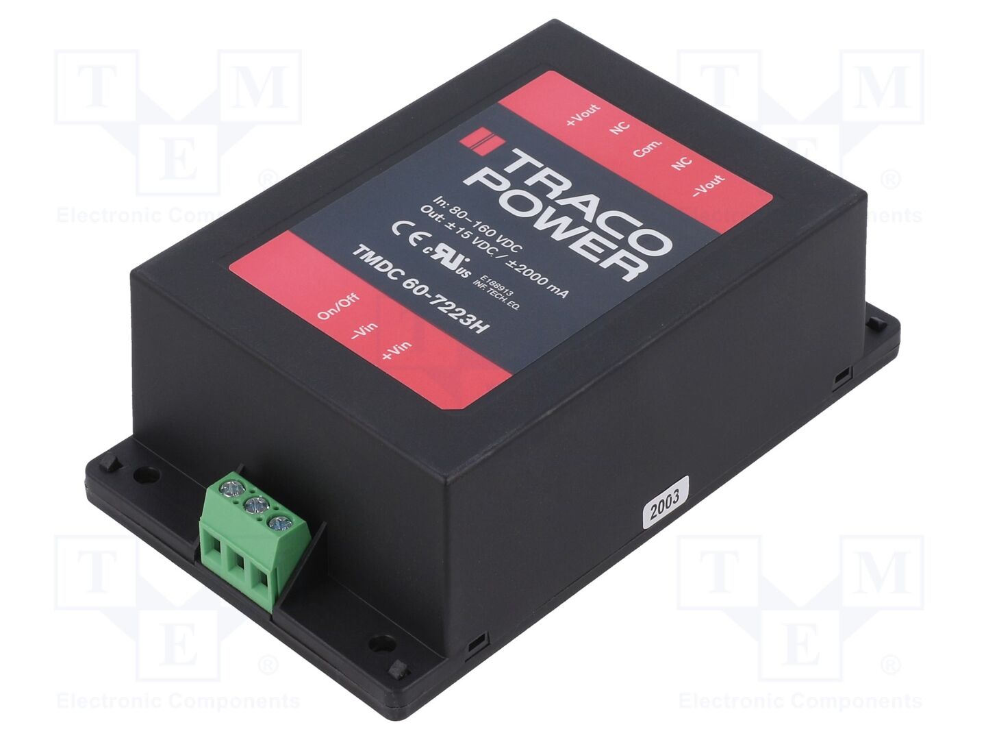 TRACO POWER TMDC60-7223H DC/DC-muunnin 60W