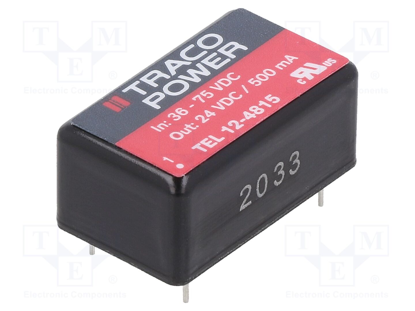 TRACO POWER TEL 12-4815 DC/DC-muunnin 12W