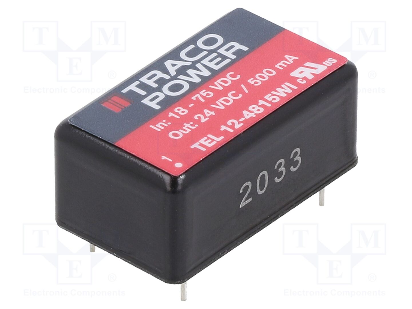 TRACO POWER TEL12-4815WI DC/DC-muunnin 12W
