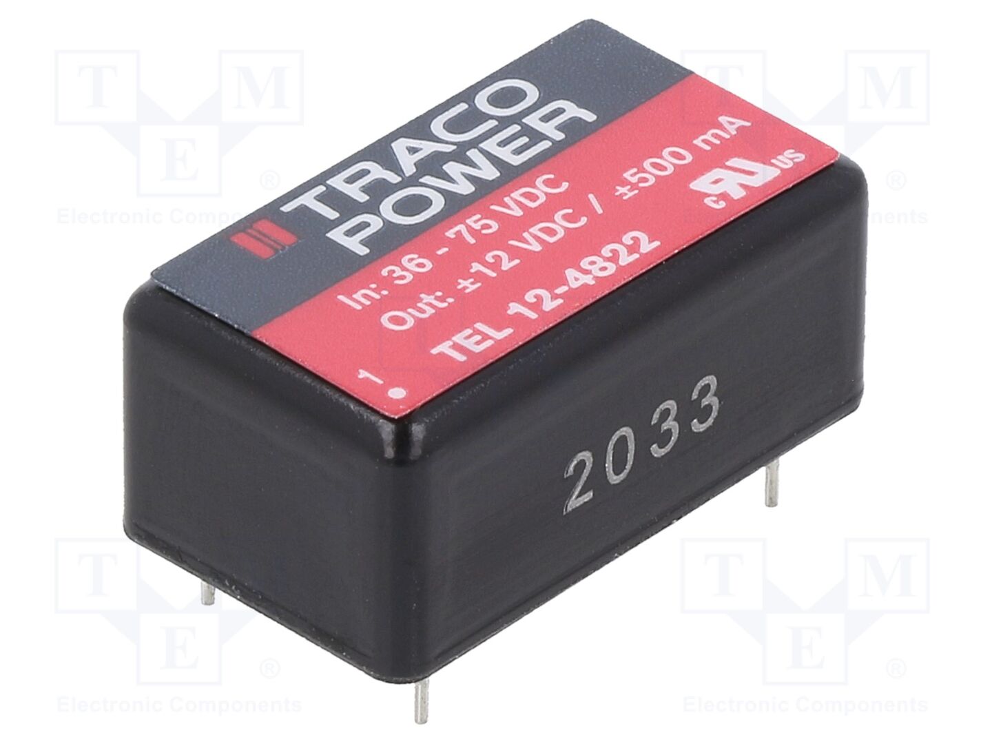 TRACO POWER TEL12-4822 DC/DC-muunnin 12W