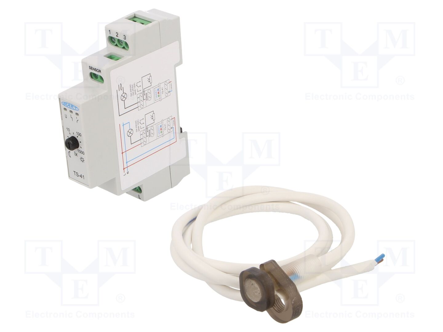 MART TS-41-2 Hämäräkytkin 230VAC