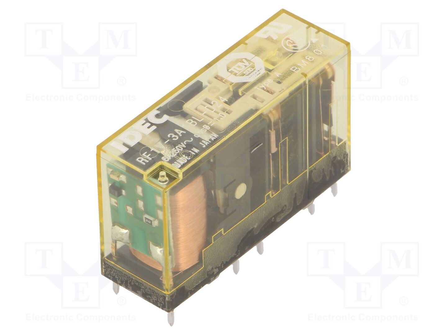 IDEC RF1V-3A1BL-D24 Sähkömagneettinen rele 24VDC