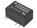 TRACO POWER TRV1-0512M DC/DC-muunnin 1W, 5V/12V