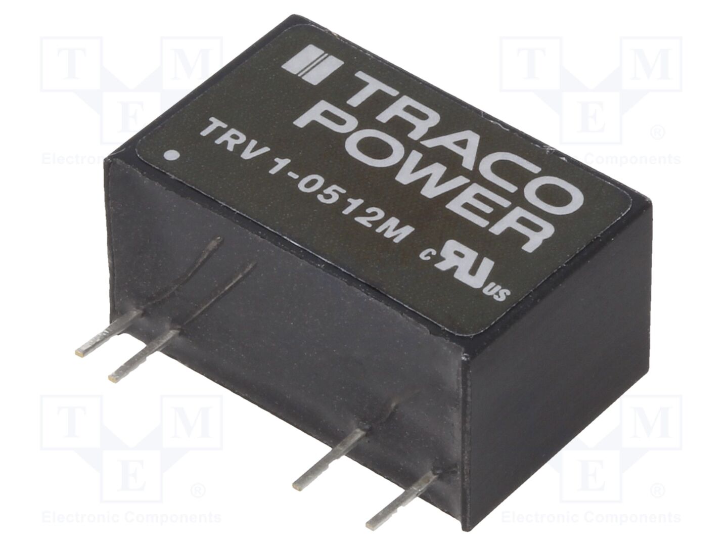 TRACO POWER TRV1-0512M DC/DC-muunnin 1W, 5V/12V