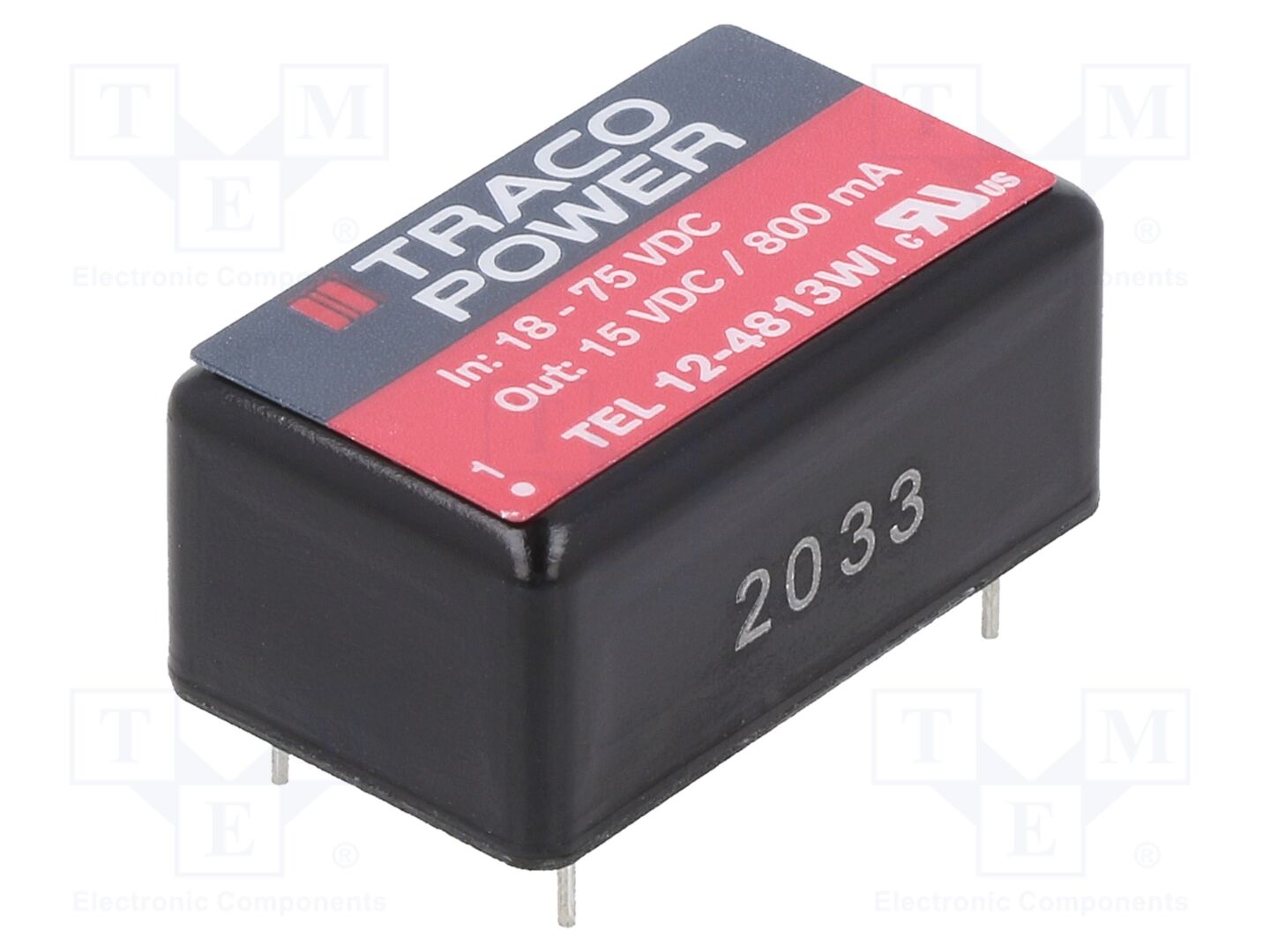 TRACO POWER TEL12-4813WI DC/DC-muunnin 12W