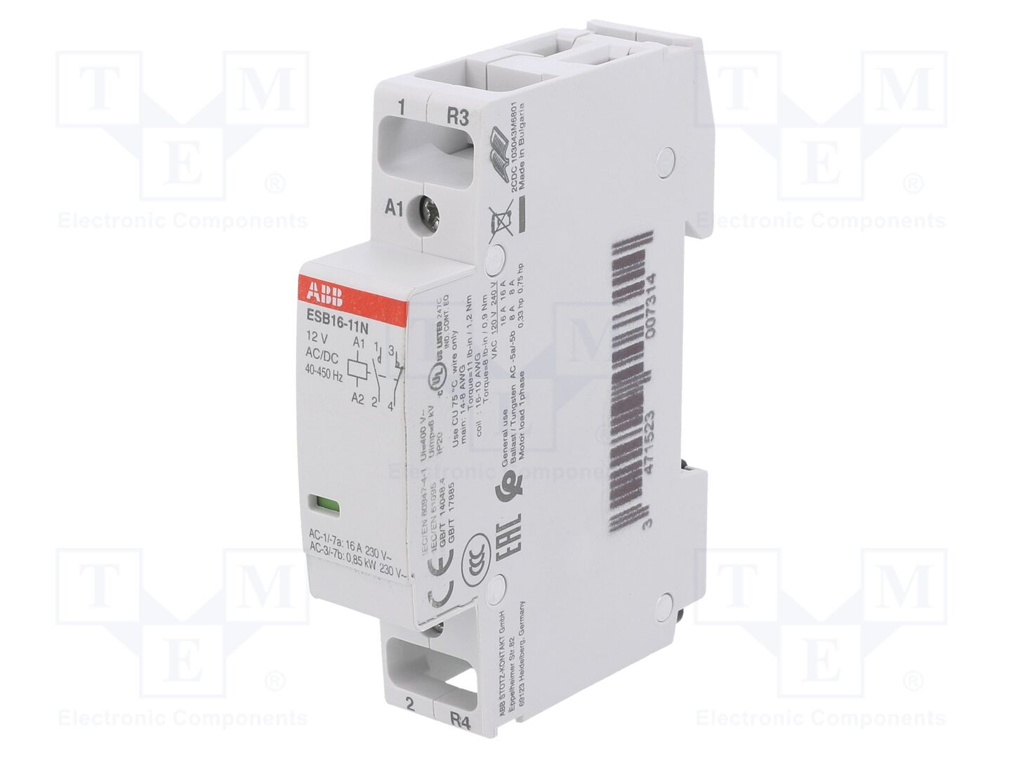 ABB ESB16-11N-14 Asennuskontaktori 16A