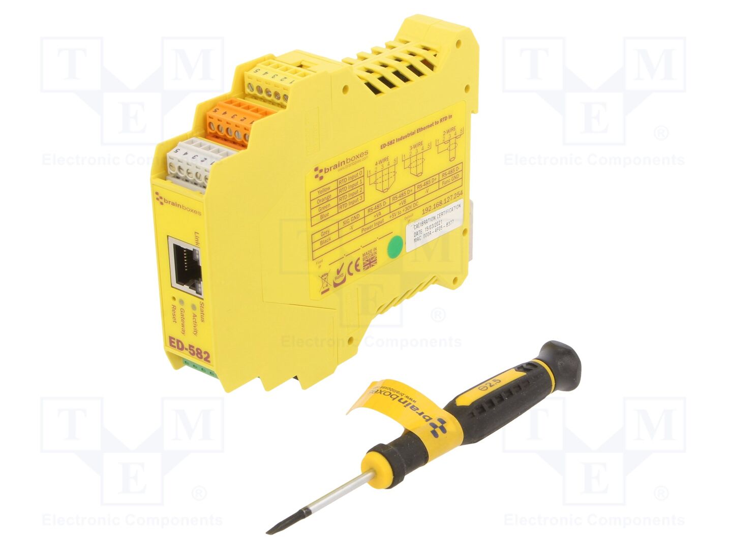 BRAINBOXES ED-582 Modbus-yhdyskäytävä 5÷30VDC