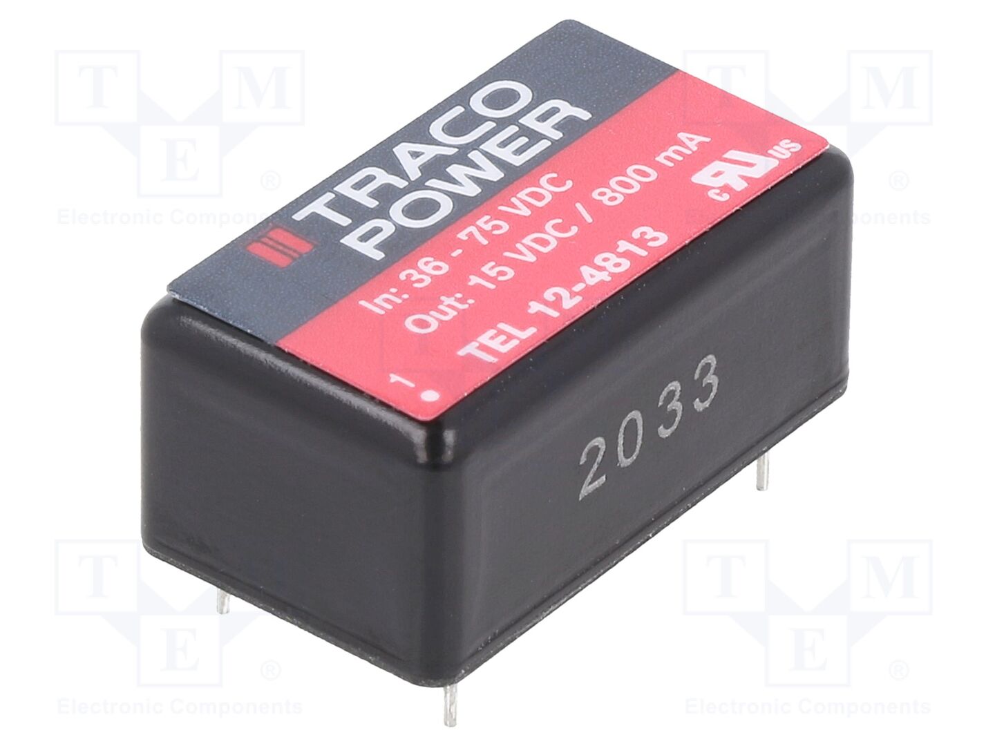 TRACO POWER TEL12-4813 DC/DC-muunnin 12W