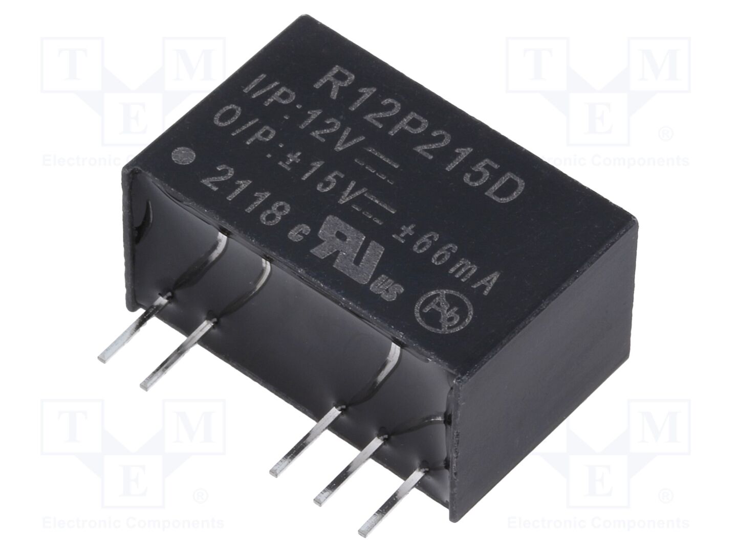 RECOM R12P215D DC/DC-muunnin 2W
