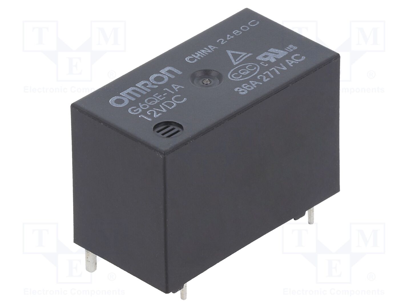 OMRON Electronic Components G6QE-1A-12DC Sähkömagneettinen rele 12VDC