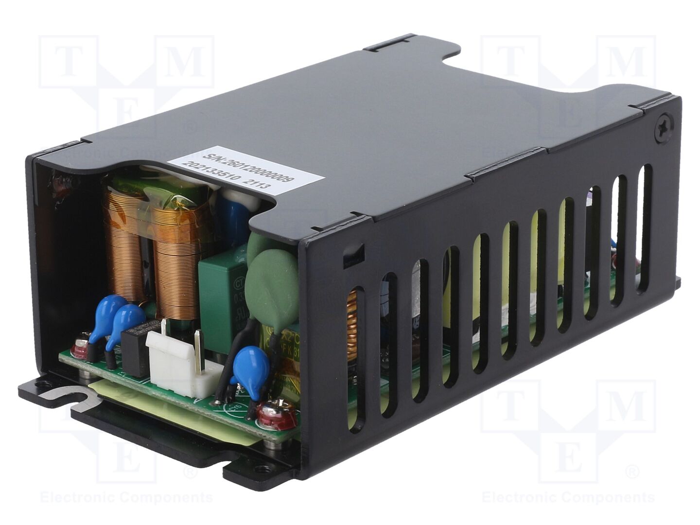 CINCON CFM260S120C Avoimen kehyksen kytkentävirtalähde 260W 12VDC