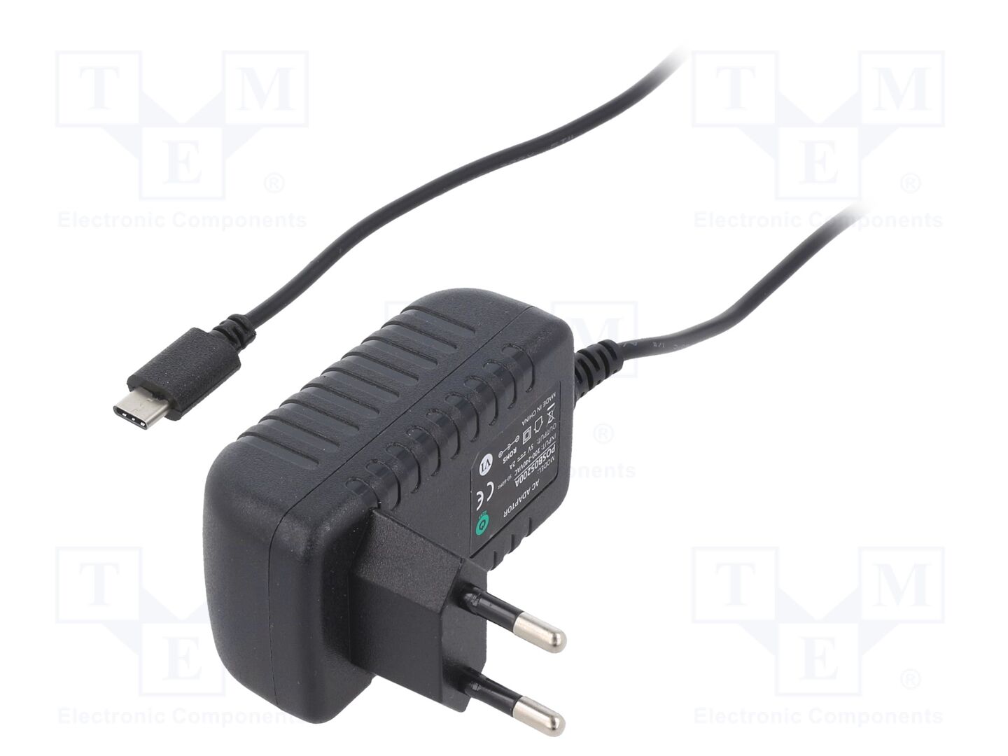 POS POSB05200A-USBC Kytketävä verkkolaite 5VDC