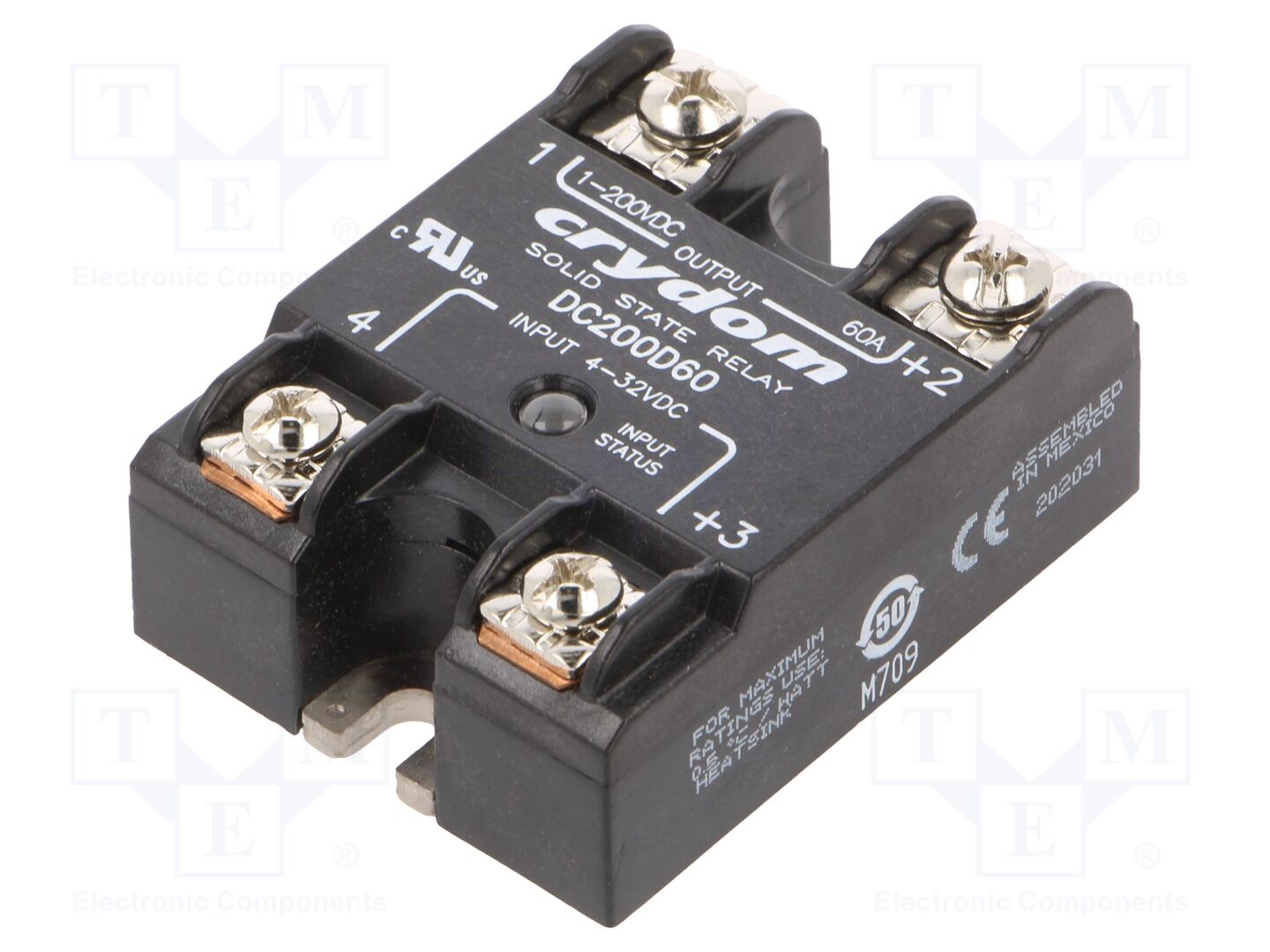 SENSATA / CRYDOM DC200D60 Kiinteän tilan rele 60A