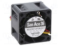 SANYO DENKI 9GX3612P3K001 Aksiaalituuletin 12VDC