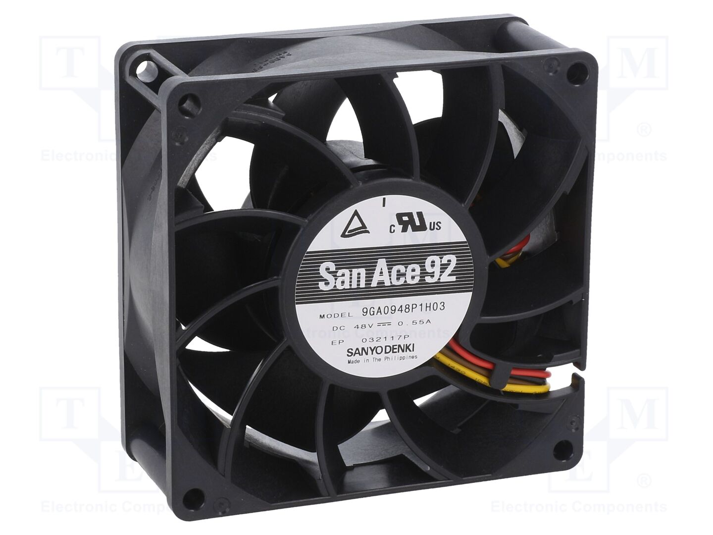 SANYO DENKI 9GA0948P1H03 Aksiaalituuletin 48VDC