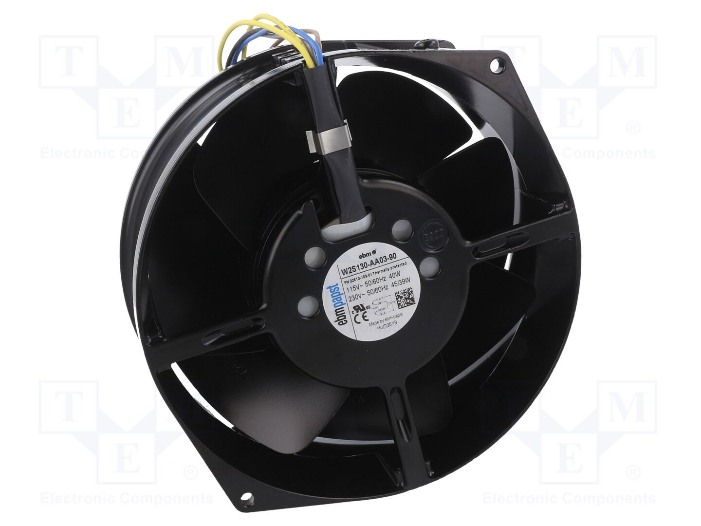 EBM-PAPST W2S130-AA03-90 Aksiaalituuletin 115/230VAC