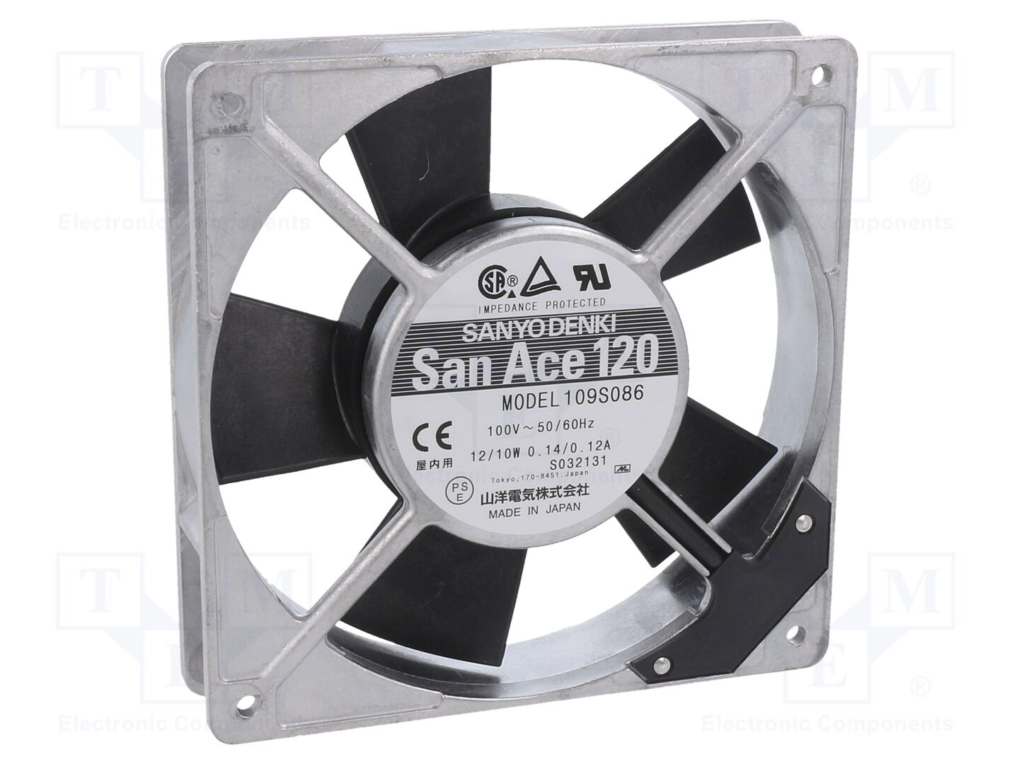 SANYO DENKI 109S086 Aksiaalituuletin 100VAC