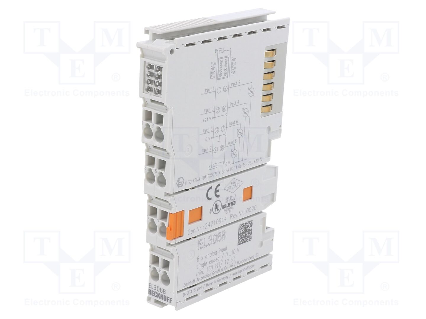 Beckhoff Automation EL3068 I/O-moduuli EtherCAT