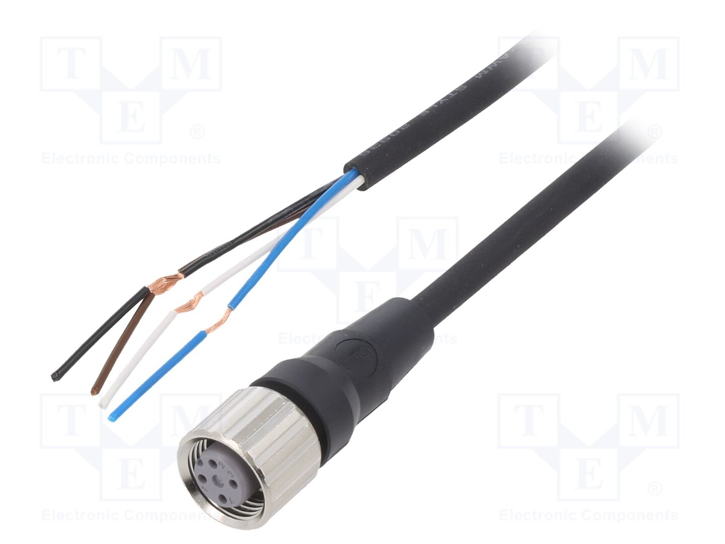 OMRON XS2FM12PUR4S5M Anturikaapeli M12