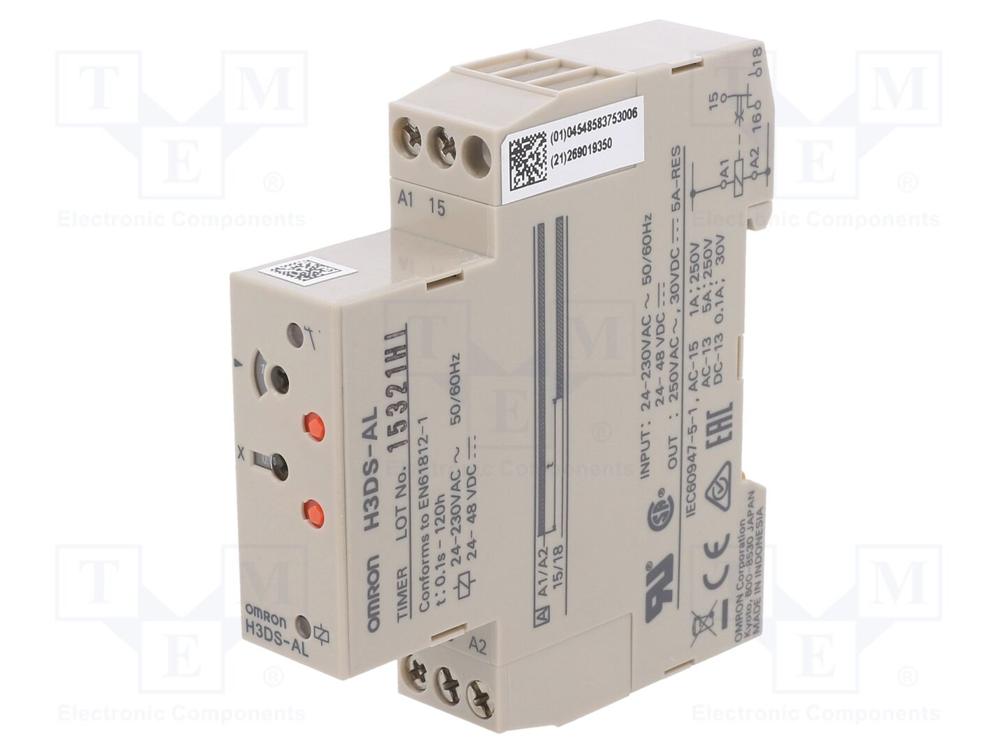 OMRON H3DS-AL Ajastin 0,1s-120h