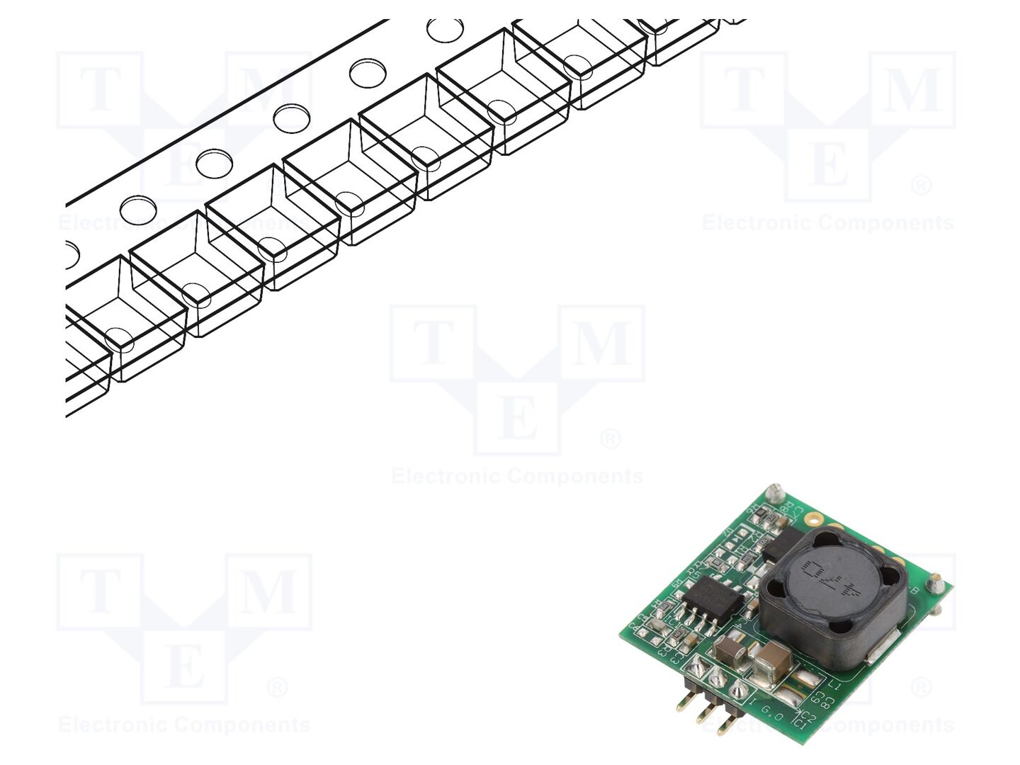 RECOM R-78T12-1.0/AC-R DC/DC-muunnin 12W