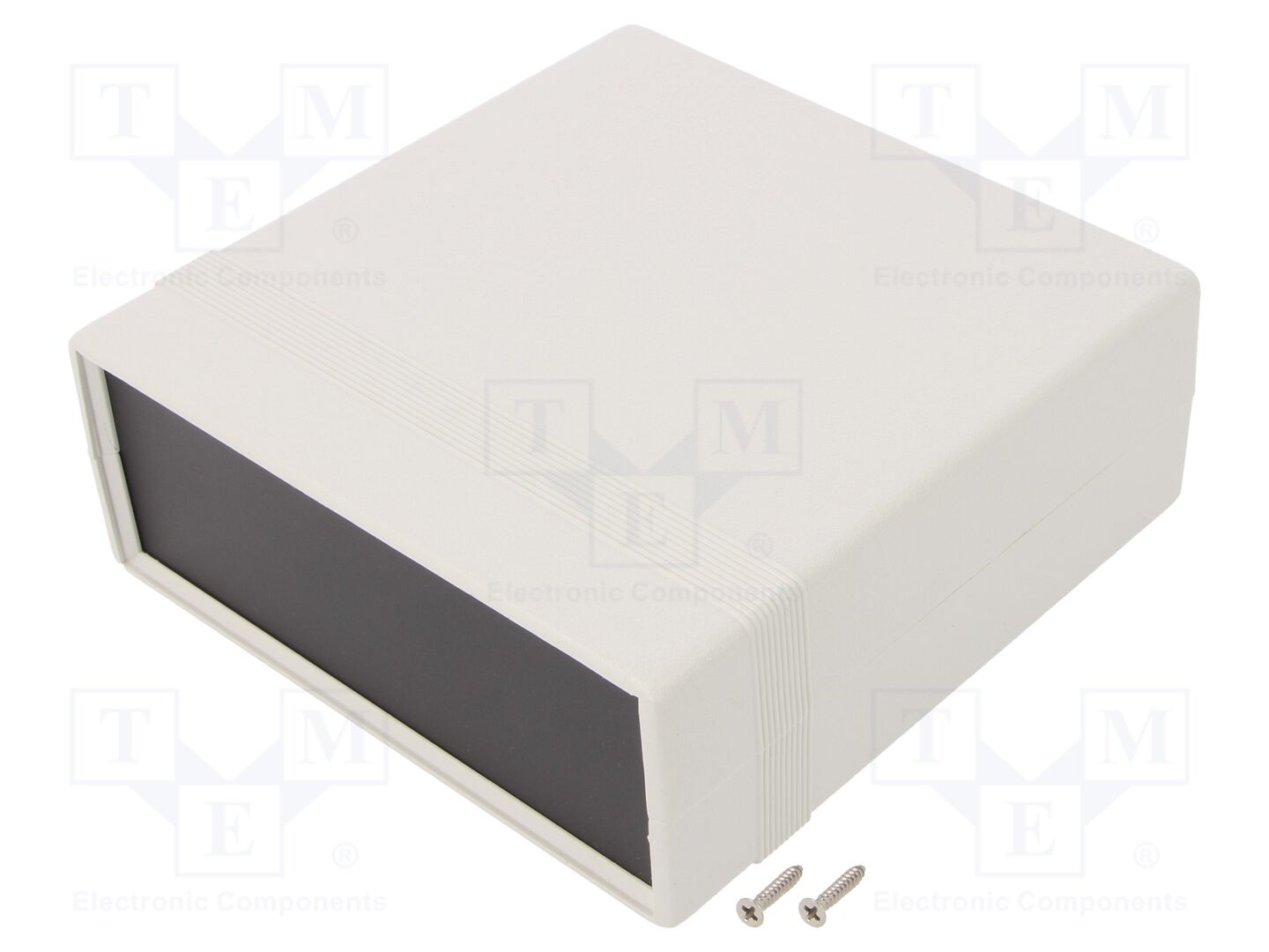 HAMMOND 1598BSGYPBK Kotelo paneelilla 135x134x50mm