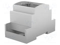 ITALTRONIC 25.0304000.BL DIN-kisko-kotelo 53.5mm