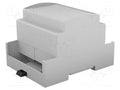 ITALTRONIC 25.0403000.BL DIN-kisko kotelo 90x71x62mm
