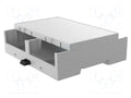 ITALTRONIC 35.0607000.BL DIN-kisko-kotelo 106.2mm