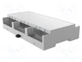 ITALTRONIC 35.0907000.BL DIN-kisko kotelo 158mm
