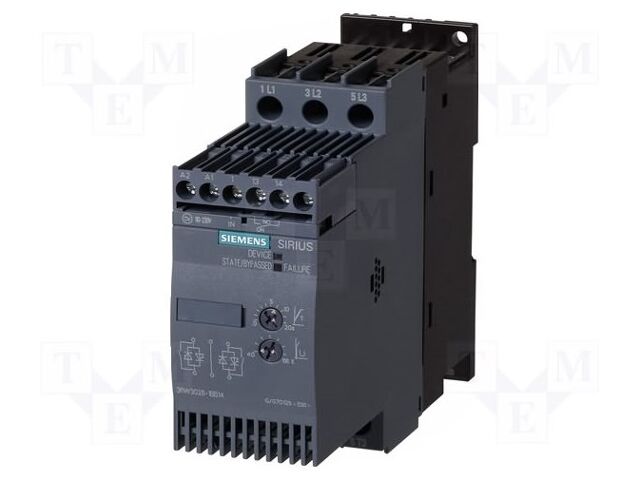 SIEMENS 3RW3027-1BB14 Pehmokäynnistin 15kW