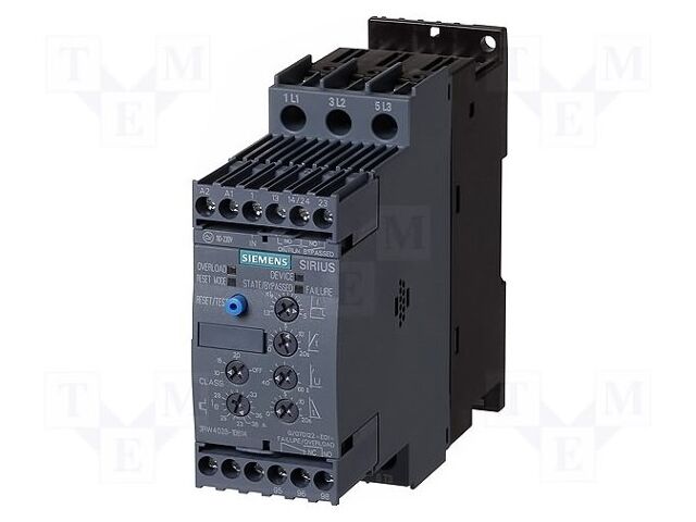 SIEMENS 3RW4026-1BB04 Pehmokäynnistin 11kW