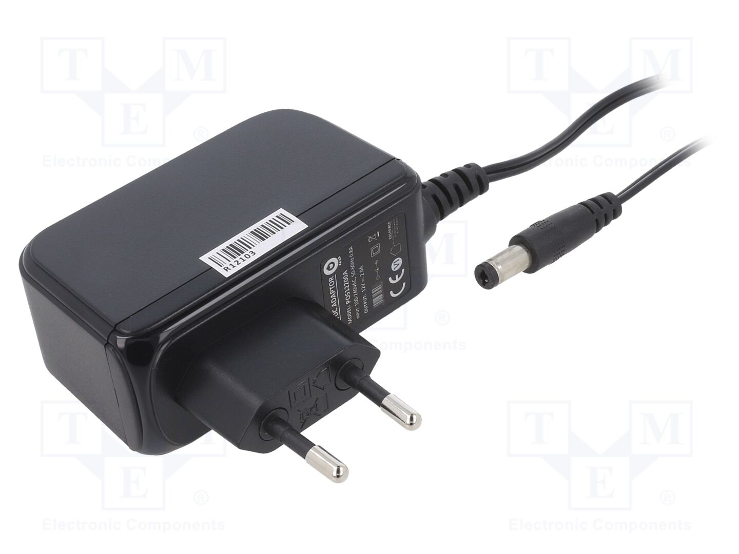 POS POS12200A Kytkinmuuntaja pistotulppa 2A