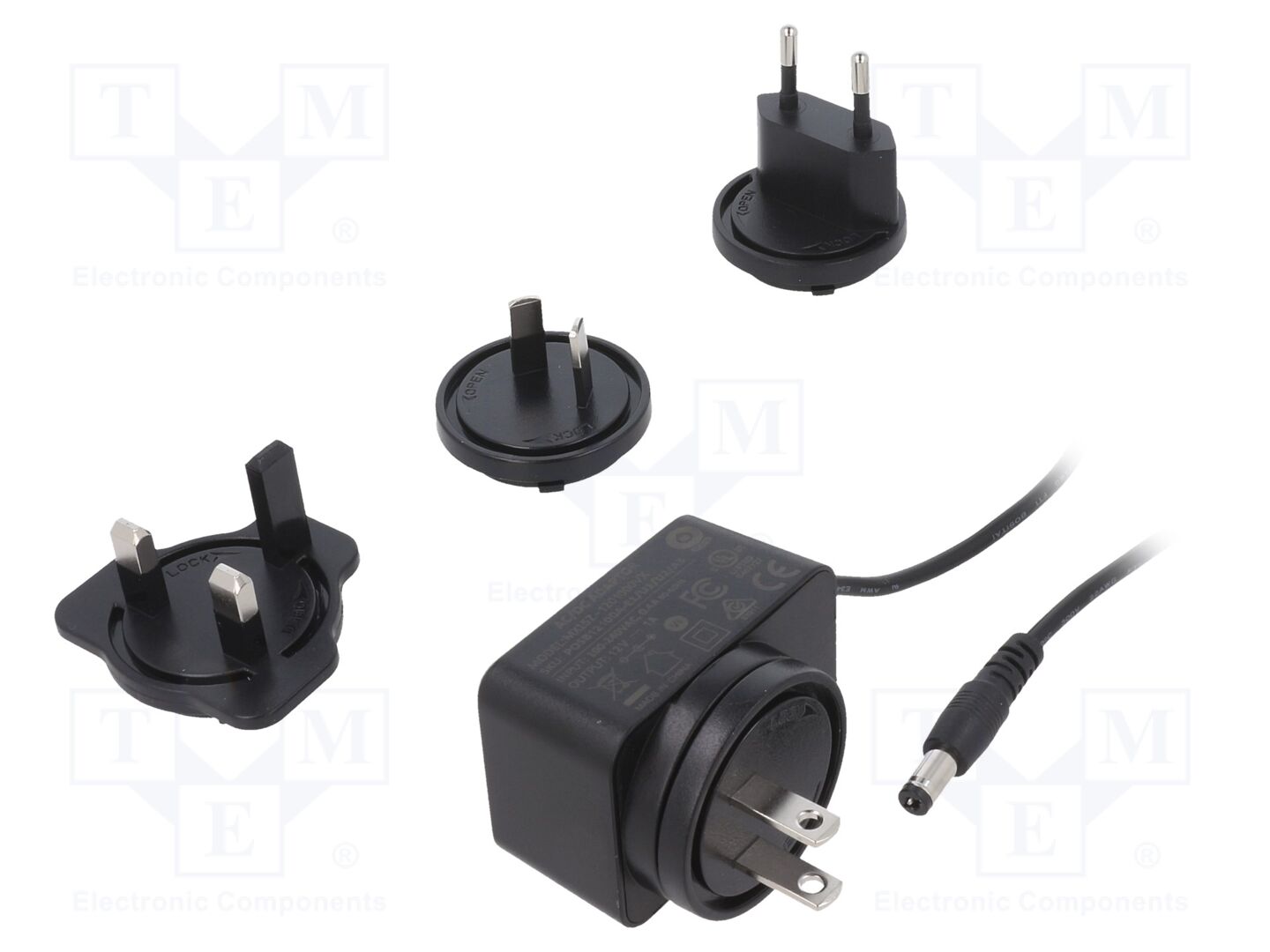 POS POSB12100A Plug-in verkkolaite 12V 1A