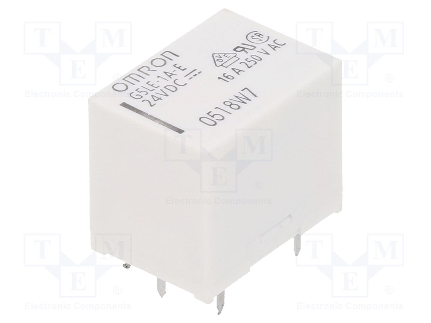 OMRON Electronic Components G5LE-1A-E-24DC Sähkömagneettinen rele 24VDC
