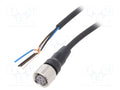 OMRON XS2FM12PUR4S10M Anturikaapeli M12