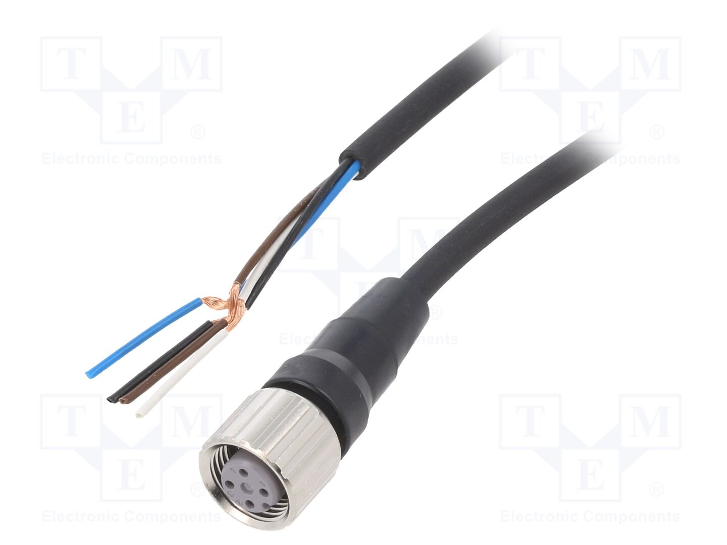 OMRON XS2FM12PUR4S10M Anturikaapeli M12