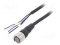 OMRON XS2FM12PVC4S5M Anturikaapeli M12 naaras, 4-napainen